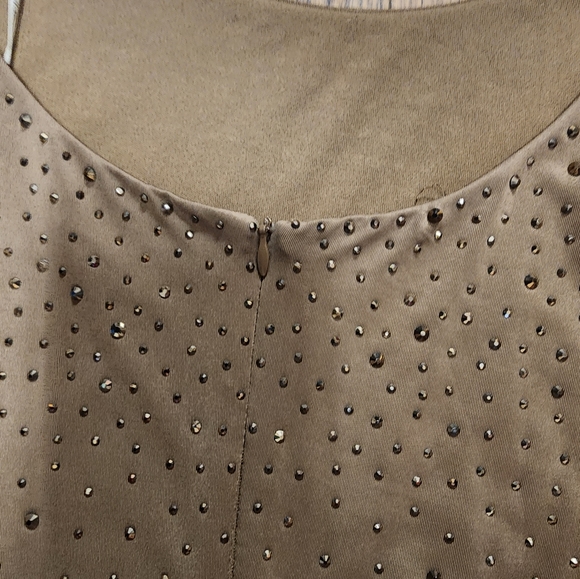 NWOT Rhinestone Bodycon Dress - Picture 3 of 7